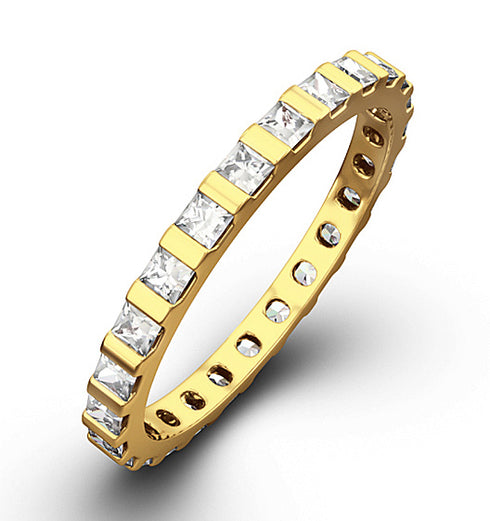 Eternity Ring Olivia 18K Gold Diamond 3.00ct G/Vs